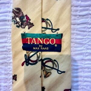 Tango By Max Raab Silk Tie Equestrian Inspired